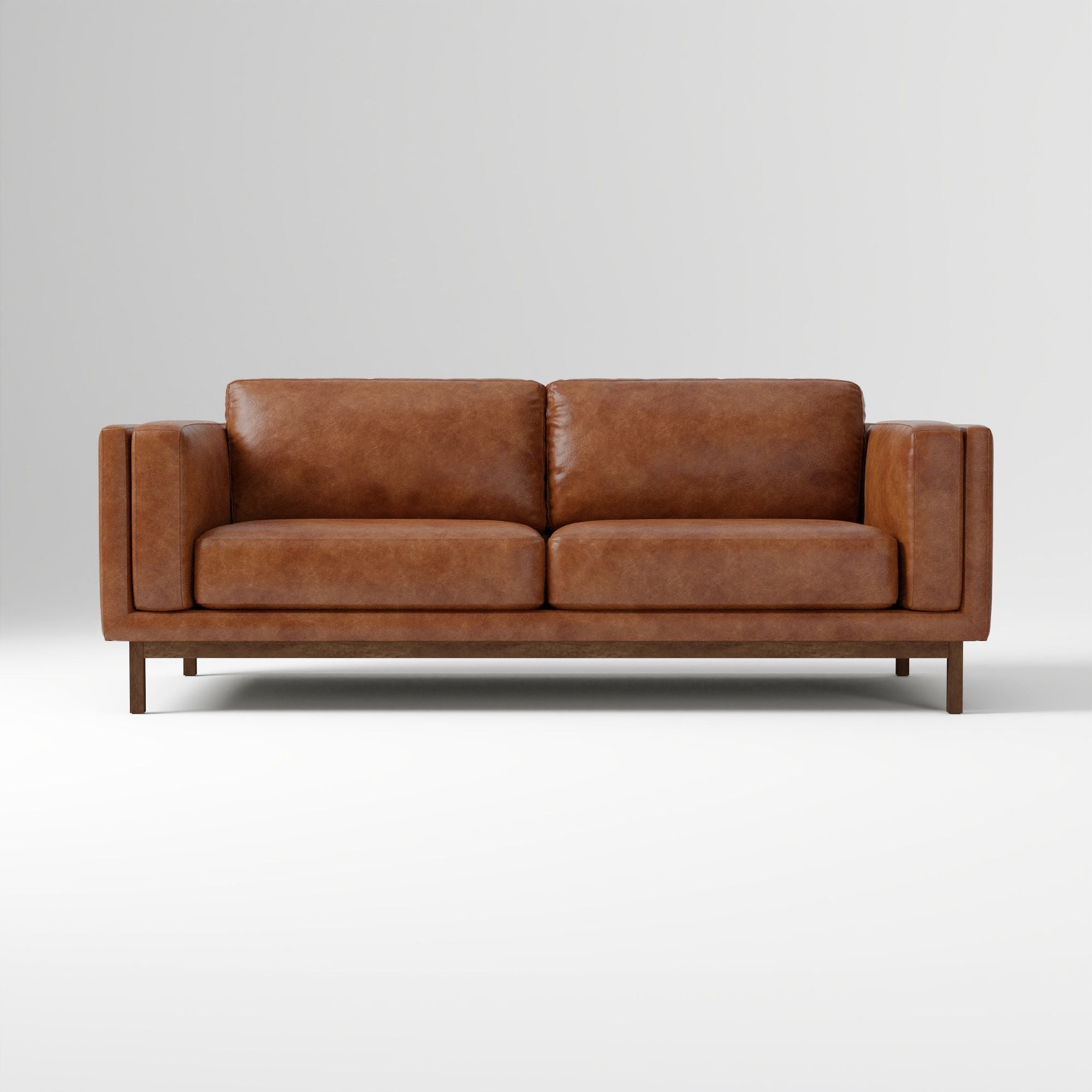 Dekalb Leather Sofa (68"–96")