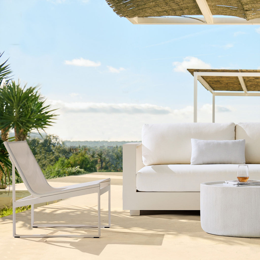 Telluride Aluminum Outdoor Sofa (83")