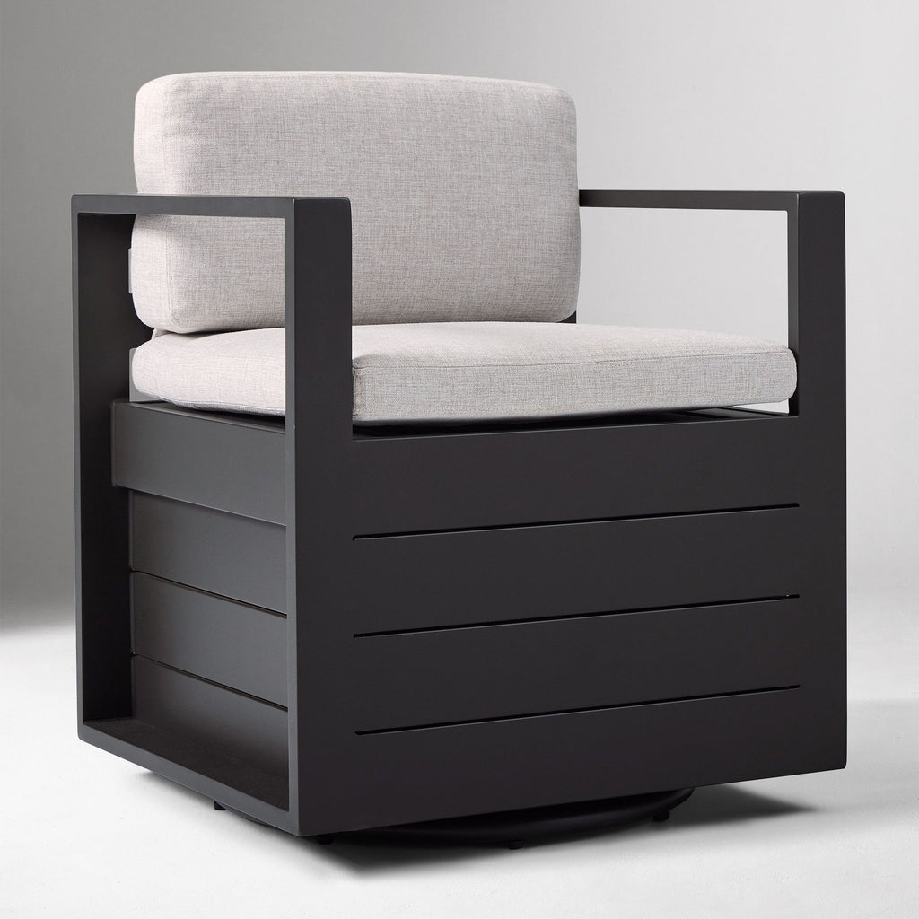 Telluride Aluminum Outdoor Swivel Dining Chair