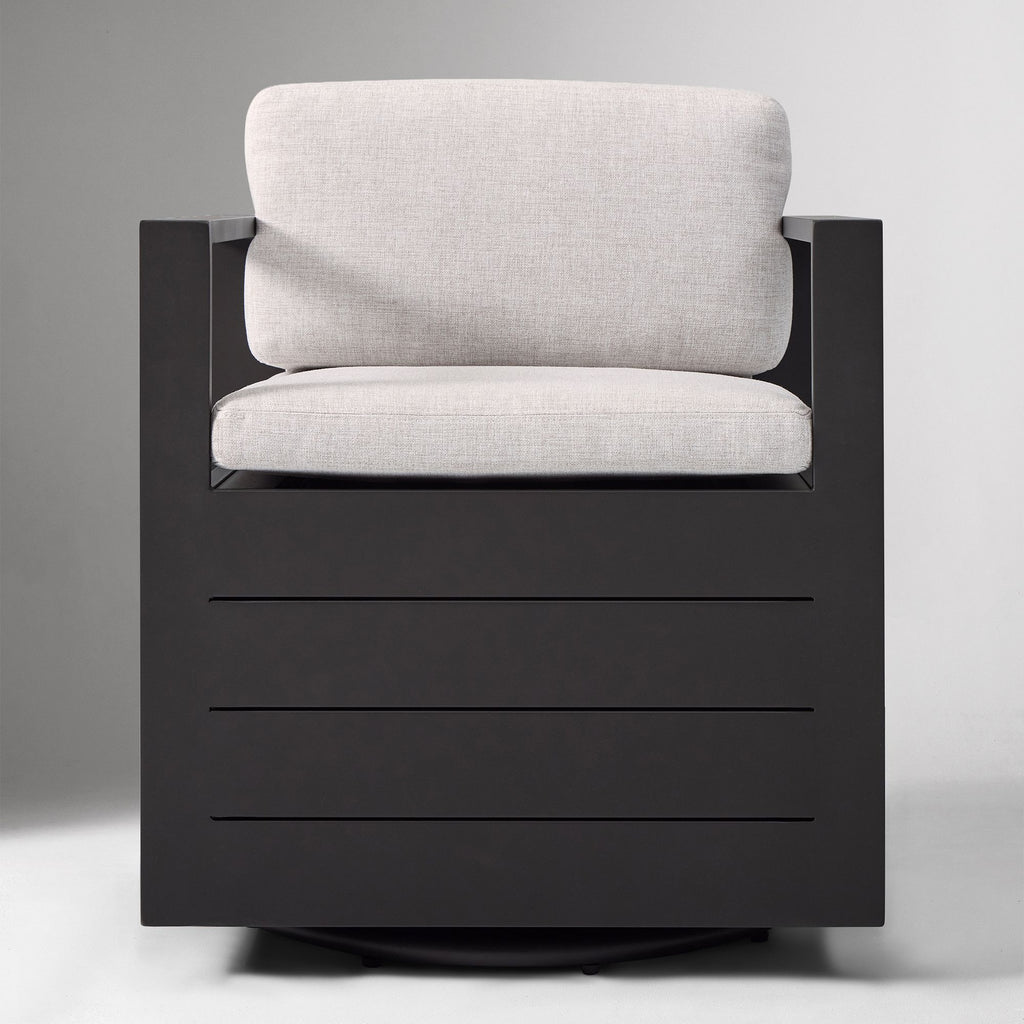 Telluride Aluminum Outdoor Swivel Dining Chair