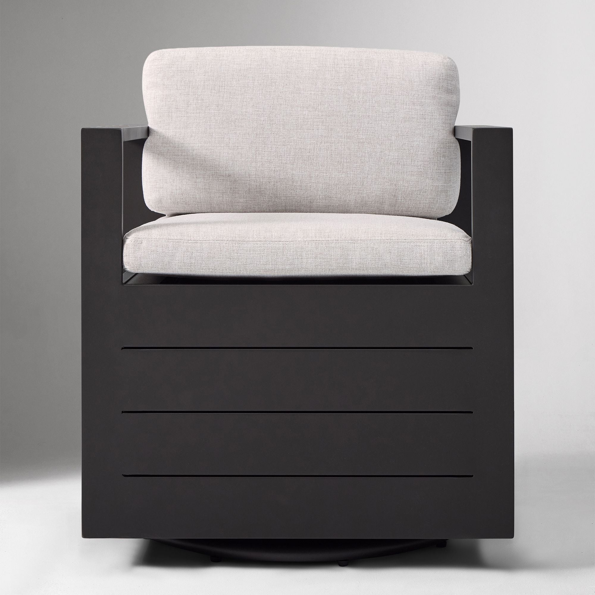 Telluride Aluminum Outdoor Swivel Dining Chair